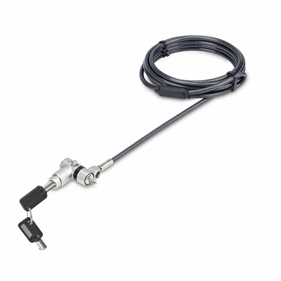 StarTech.com 25er-Pack Universal-Laptopschloss 6,6 Fuß 2 m Schließkabel mit Hauptschlüssel C
