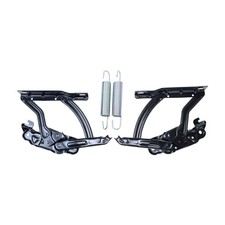 Hood Hinge Set Fit For 1963-1964 Chevy Ii Nova 1963-1964 Impala And Full Size