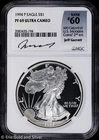 1994-P $1 Proof American Silver Eagle NGC PR 69 UC | Garrett Signed