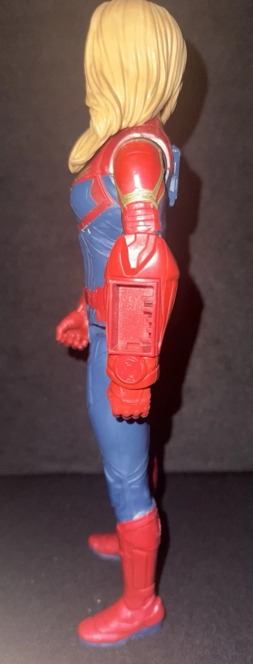 Figura de acción Marvel Avengers Titan Hero Series Capitana Marvel 12” 2018 Power FX Foto 4 de 4