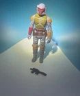 Kenner boba fett action figure 1979 with original blaster gun - Hong Kong