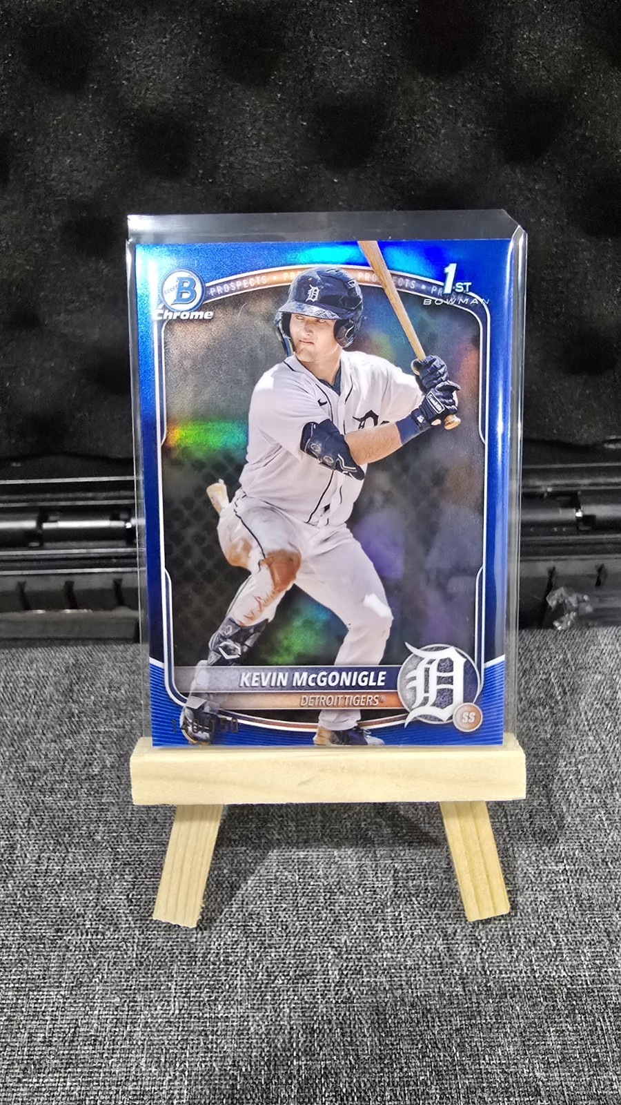 2025 Bowman Chrome Kevin McGonigle 1st Blue Refractor /150
