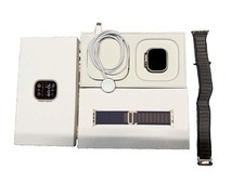 Apple Watch Ultra 2, GPS Cellular, 49mm, Titangehäuse, Alpine Loop Blau