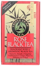 Triple Leaf Tea Rose Black 20 Bags Herbal 1.0...