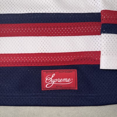 2022 Supreme Gremlins Gizmo Hockey Jersey White Size Small DSM NWT