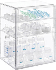 Baby Bottle Organizer   3 Tier Bottle Storage Organizer Baby for Bottles, Nipple