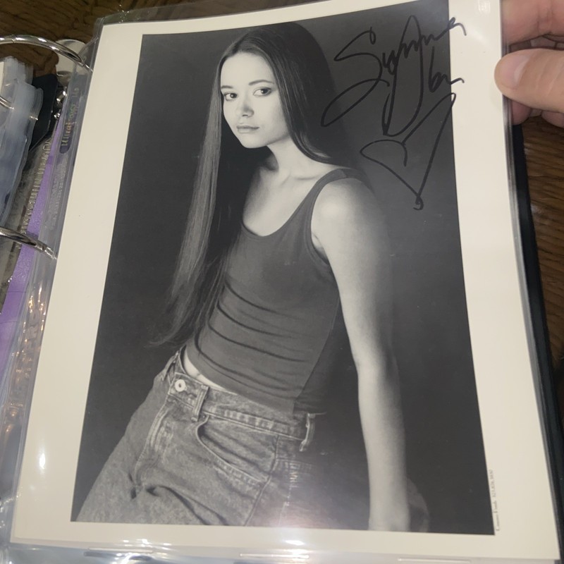 Summer Glau signed B&W photo - Serenity, Firefly, Knights of Badassdom autograph