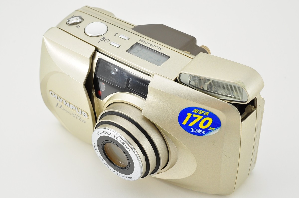 Olympus μ mju II 170 VF 35mm Film Camera [Near Mint] Tested From