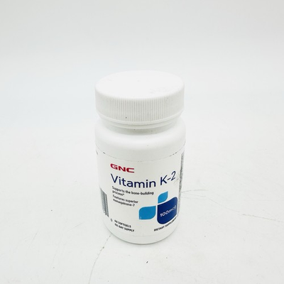 #ad GNC VITAMIN K 2 100 MCG 60 Softgels EXP 05 2028 $18.99