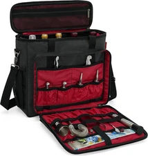 Bartender Bag, Bartender Kit Travel Bag for Cocktail Shaker Set, Portable Carryi
