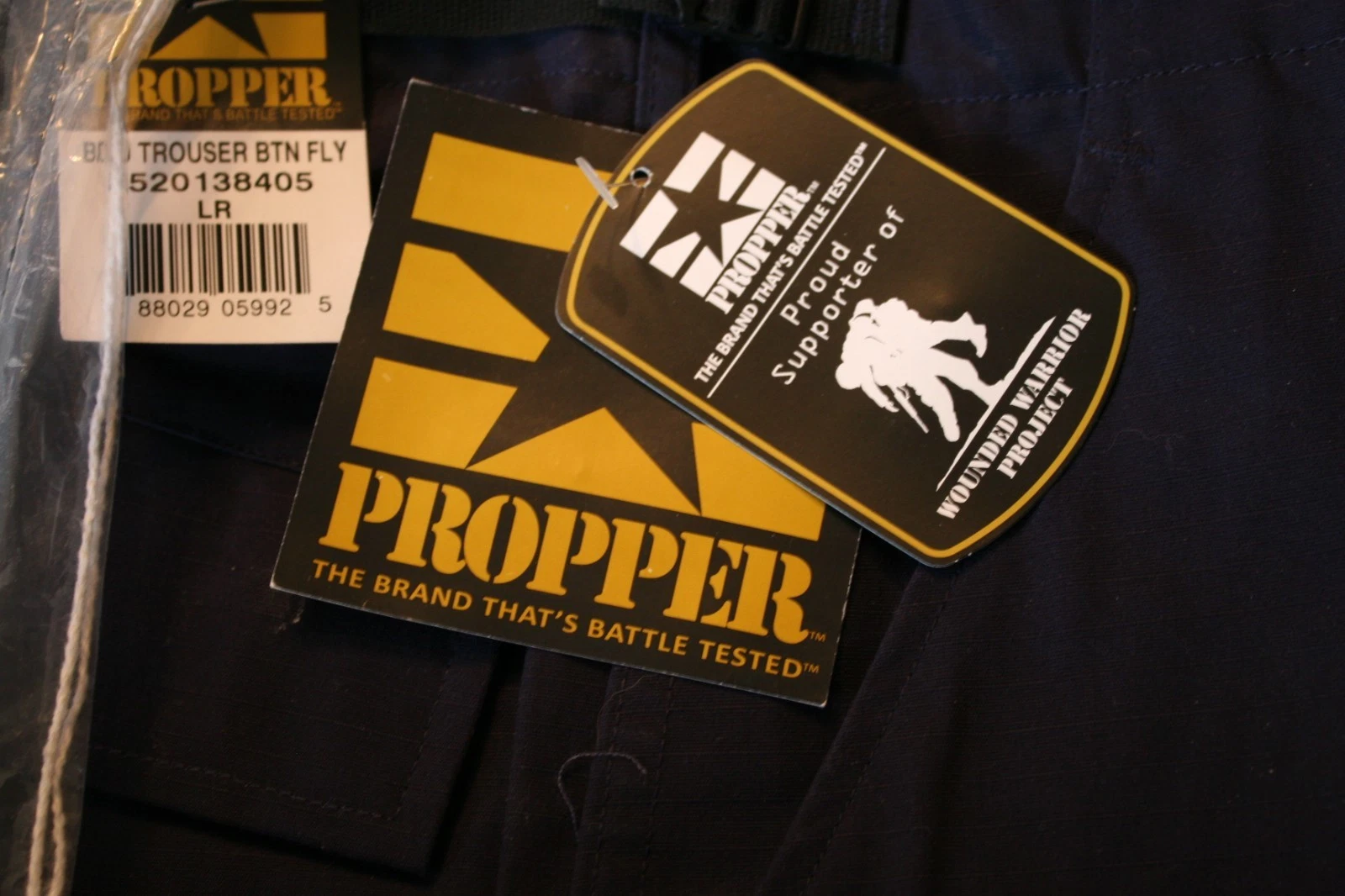 New Propper BDU XL Long Button Fly Battle Rip 65/35 Ripstop Navy NWT
Opens in a new window or tab