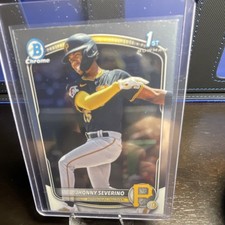 Bowman Chrome Prospects 1st Edition Jhonny Severino BCP-233 Pirates Baseball