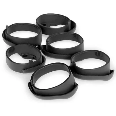 6 x auricolari auricolari in silicone per auricolari Bose QuietComfort Ultra in nero