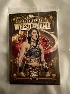 TOPPS WWE Wrestlemania World 42 Exclusive Card Pack w Numbered