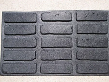 30 ANTIQUE BRICK SIDE MOLDS MAKE 1000s OF 2x8 BRICK FOR WALLS FLOORS PATIO PATHS