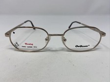 On Guard OG-085 52-19-140 Light Gold Metal Full Rim Eyeglasses Frame B917