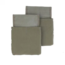 PEW Tactical Side Plate Pouch Set Plate Pocket 2PCS MOLLE 6"X6" for JPC2.0 AVS 