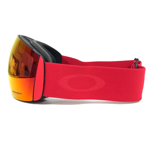 Oakley Snow Goggles Flight Deck L OO7050-A300 Redline with Prizm Torch GBL Lens - Picture 5 of 7