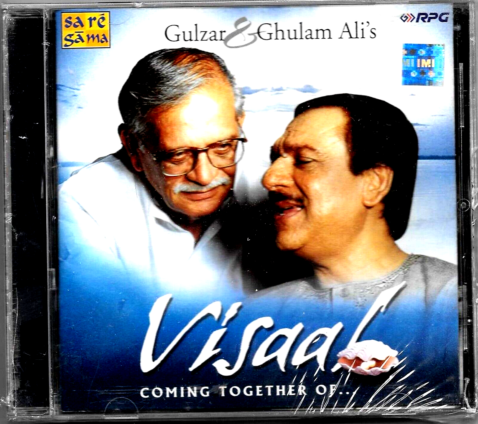 VISAAL - GHULAM ALI & GULZAR  - BRAND NEW  BOLLYWOOD SARE GAMA CD