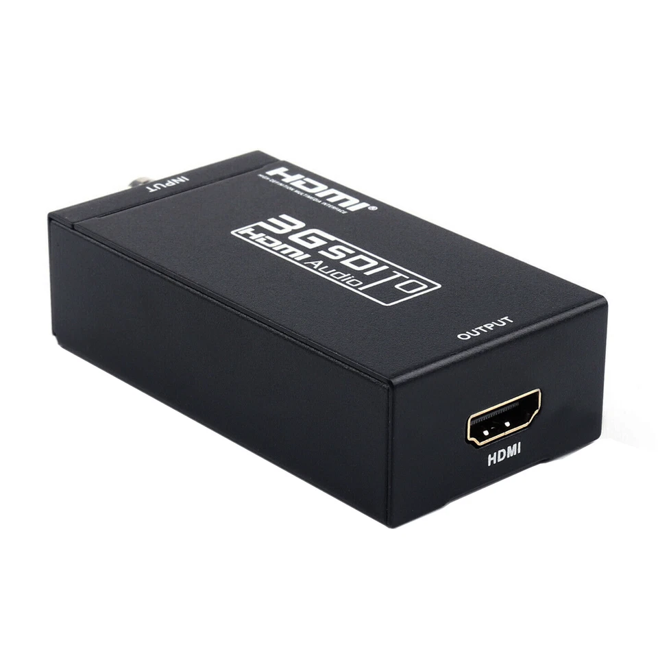 SDI to HDMI Converter 3G HDSDI 1080P 60Hz Video Embedded Audio Monitor Adapter - Image 4 of 4