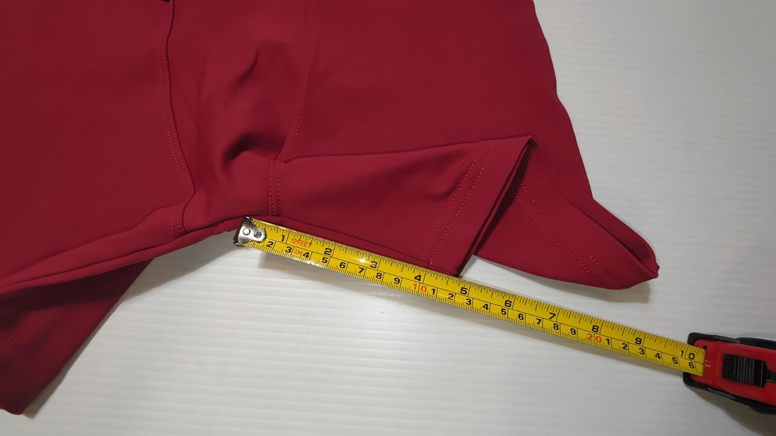 SAUVAGE TACTEL BANDED CONTOUR GYM/SWIM SHORT. MAROON. NWT. RARE🌈GAY RUFSKIN N2N