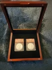 2015W AMERICAN SILVER EAGLE ANACS PR70 & MS 70 FIRST RELEASE 2 COIN SET #666/969
