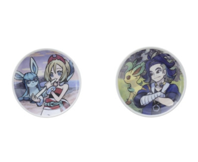 Pokemon LEGENDS Arceus HISUI DAYS Irida adaman small plate set of 2