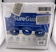 King (17-20 in. Deep) SureGuard Mattress Encasement - 100% Waterproof, Bed Bug