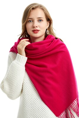 100% Cashmere, Stole,Wrap, Showl,Gorgeous & Natural,Large,Scarf,20