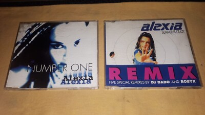 Alexia - Number One + Summer is Crazy - Single Remix Maxi - Made Italy