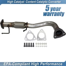Exhaust Manifold Flex Pipe For 1998 1999 2000 2001 2002 Honda Accord 2.3L 3.0L