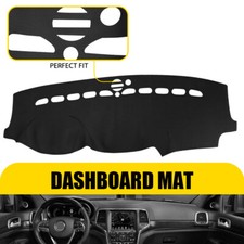 For 2011-2017 Jeep Grand Cherokee Car Leather Dashmat Dash Mat Dashboard Cover