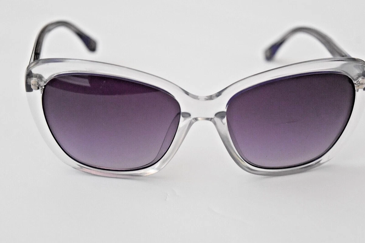 Clear purple cheap sunglasses