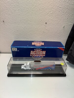1995 Action Coors Light 1/96 Team Transporter Semi Tractor Trailer In Wrong Box