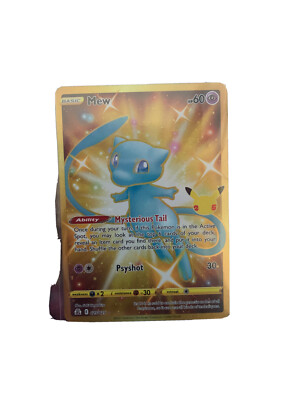 Mew ポケモンカード HP100 Psyshot MEW PSYSHOT 25th ￼anniversary | eBay