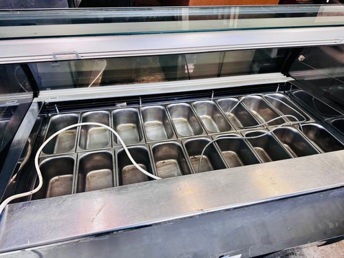 SCOOP ICE CREAM FREEZER NEW GRADED 16 NAPOLI PAN DISPLAY 167 cm - Picture 7 of 8