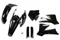 Ufo Full Kit Kunststoffverkleidungen Carene KTM SX 125 250 450 2004 Schwarz