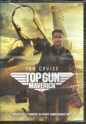TOP GUN MAVERICK New Sealed DVD Tom Cruise SEALED