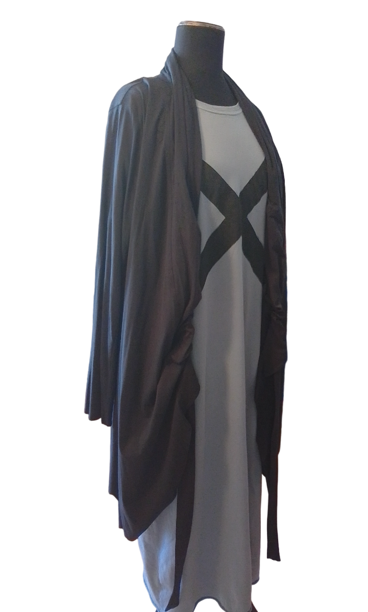 Robe Déstructurée Marithé + François Girbaud - Taille 44 - Couleur Taupe - Occasion Très Bon état