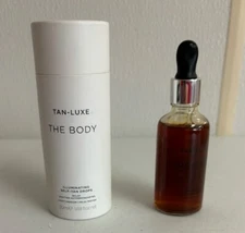 Tan-Luxe The Body Illuminating Self Tan Drops Serum Light/Medium 1.01 Oz NIB