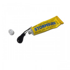 STORMSURE BLACK FLEXIBLE REPAIR ADHESIVE GLUE TENT WADERS RIPS HOLES BOOTS ETC