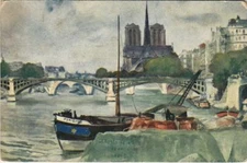 Old postcard Paris 4th Notre-Dame (35729)