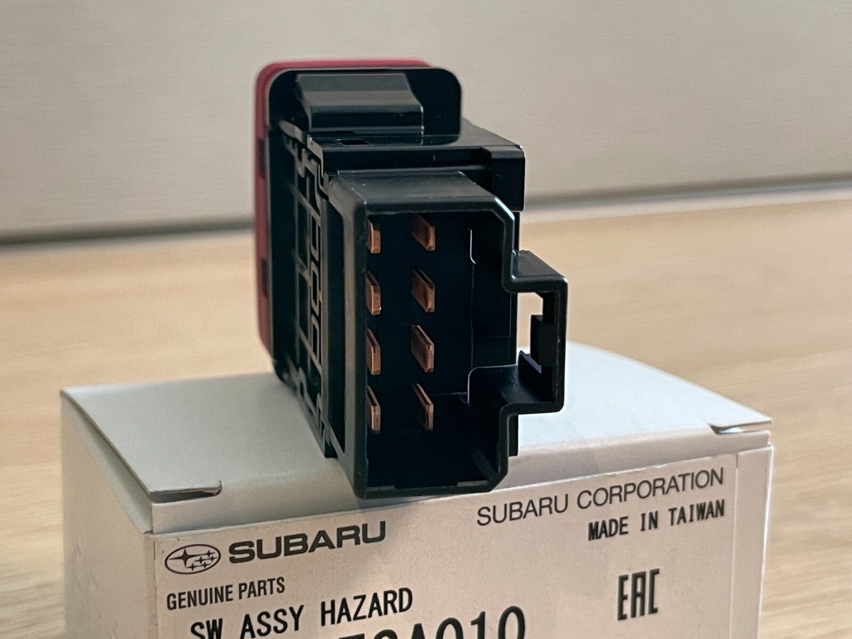 Subaru Genuine Forester STi SG5 SG9 SG9L 03-07 Red Hazard Switch