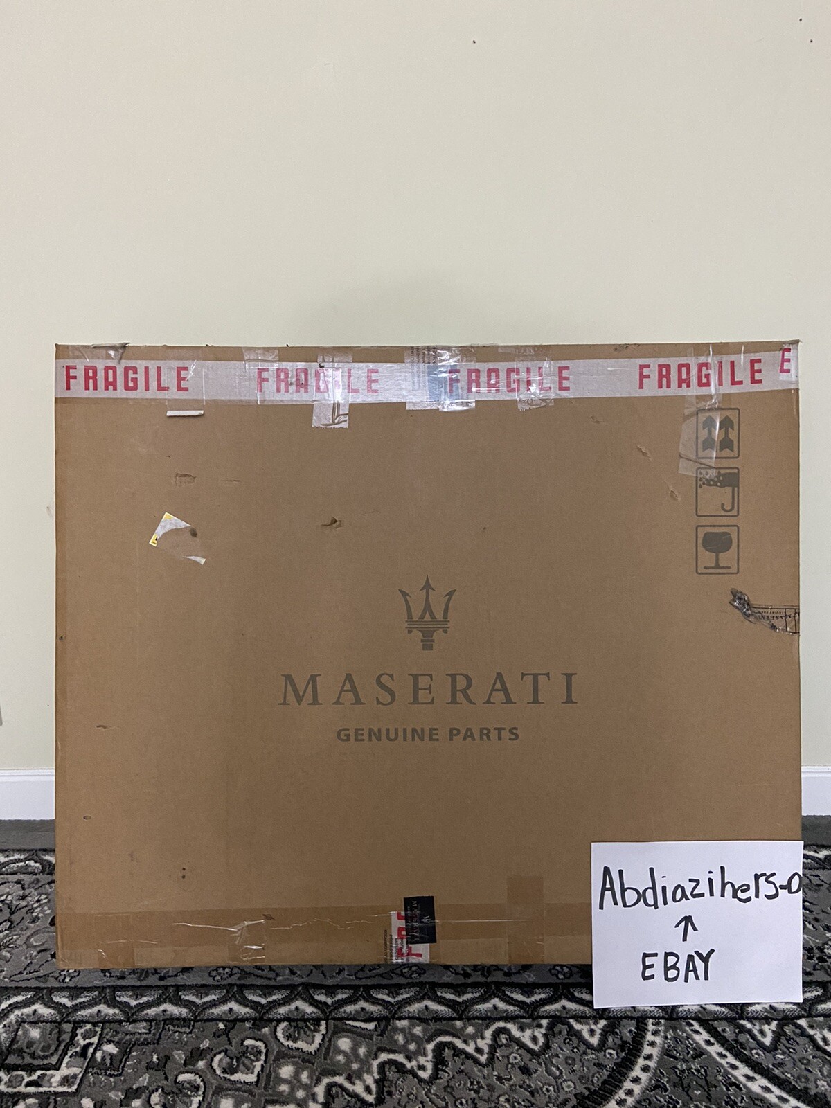 2014-2019 MASERATI GHIBLI FRONT DRIVER LEFT DOOR GLASS WINDOW PANEL OEM