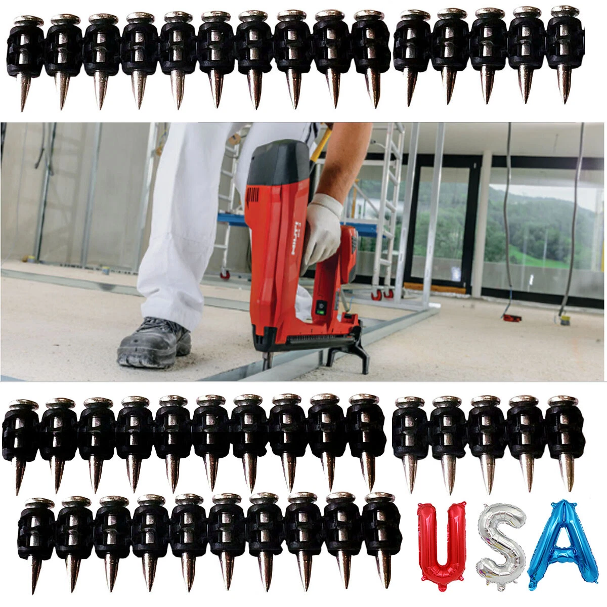 Nails for Hilti Tool BX 3 ME Fastening Gas Concrete Pins Drive Pins