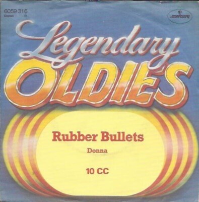10cc Rubber Bullets / Donna Vinyl Single 7inch Mercury
