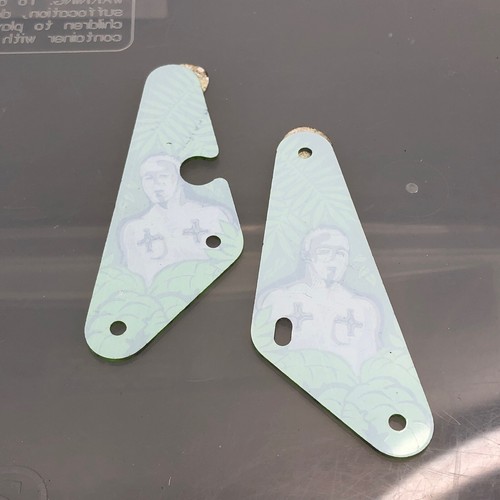 Williams Congo NOS Slingshot Plastic Set. Pinball Machine Parts ~ Retro Art - Picture 2 of 2