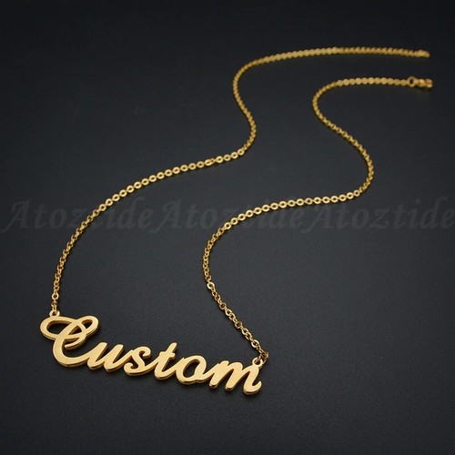 Unique Customized Stainless Steel Name 