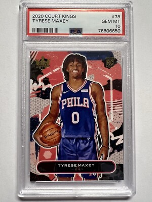 その他 Panini court kings tyrese maxey RC PSA10 2020-21 Panini Court Kings Tyrese Maxey level I RC PSA 10