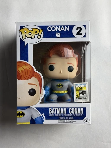 Funko Pop Conan O’Brien as Batman #2 SDCC 2015 (W / POP Stack)